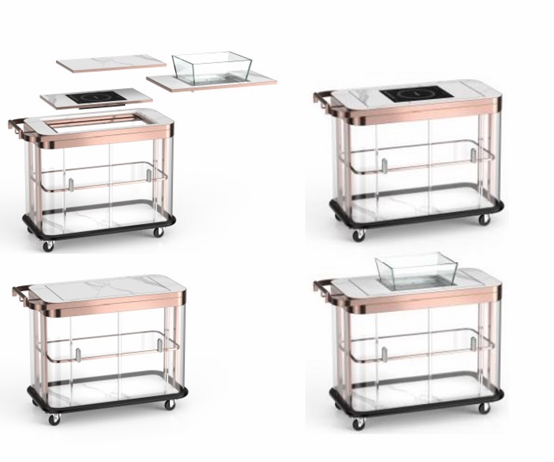 Beverage Service Trolley1