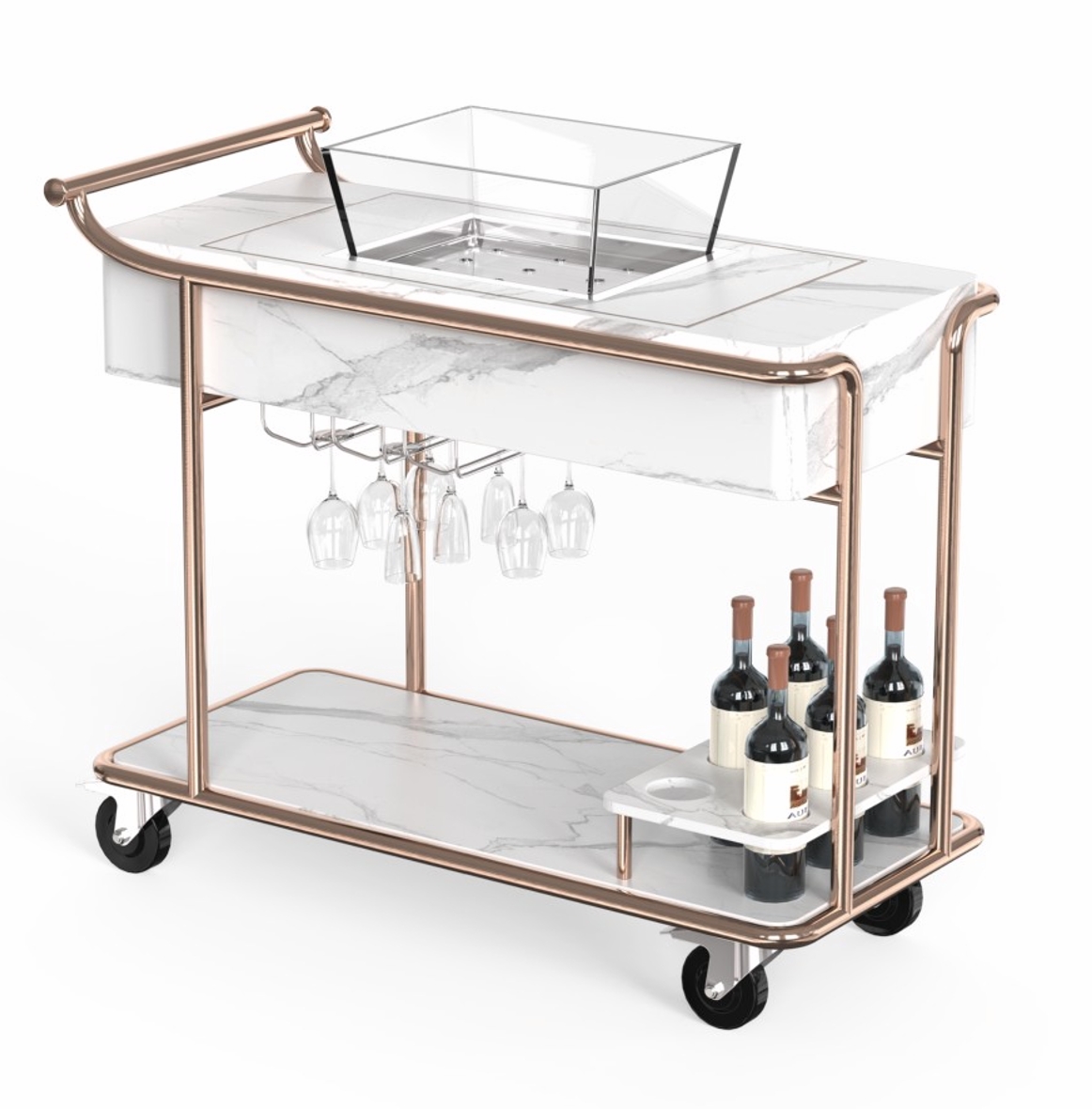 Beverage Service Trolley2